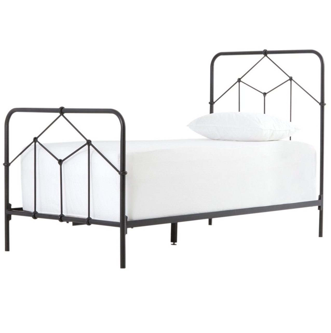 metal twin bed walmart