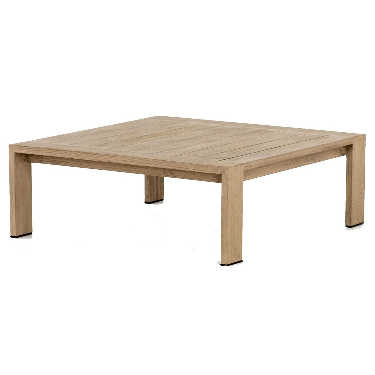 Monterey Natural Teak Square Outdoor Coffee Table 33.5 ...