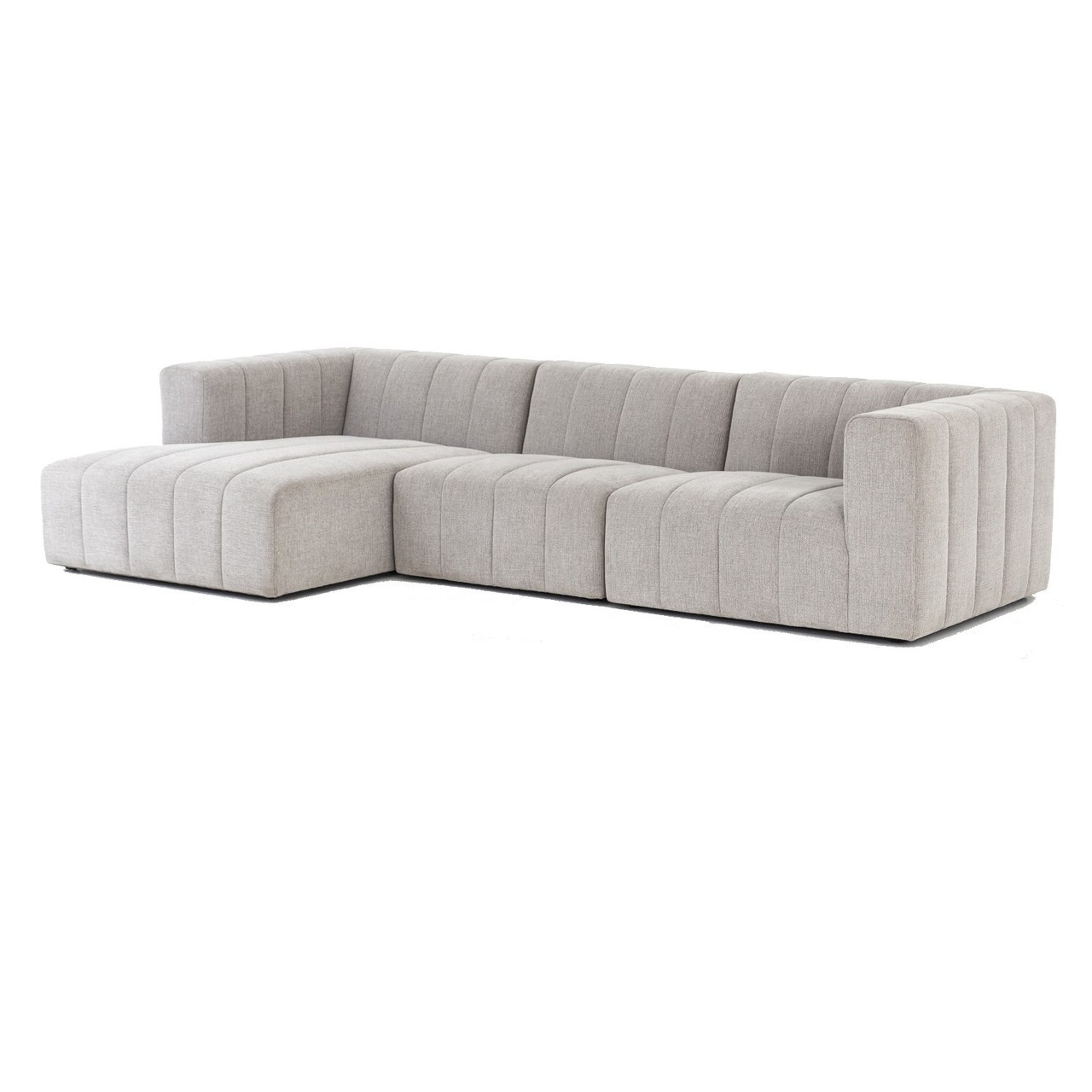 Featured image of post Channel Tufted Sectional / #polyvore #home #furniture #sofas #tufted sectional #cream sofa #linen couch #beige tufted sofa #tufted couch.