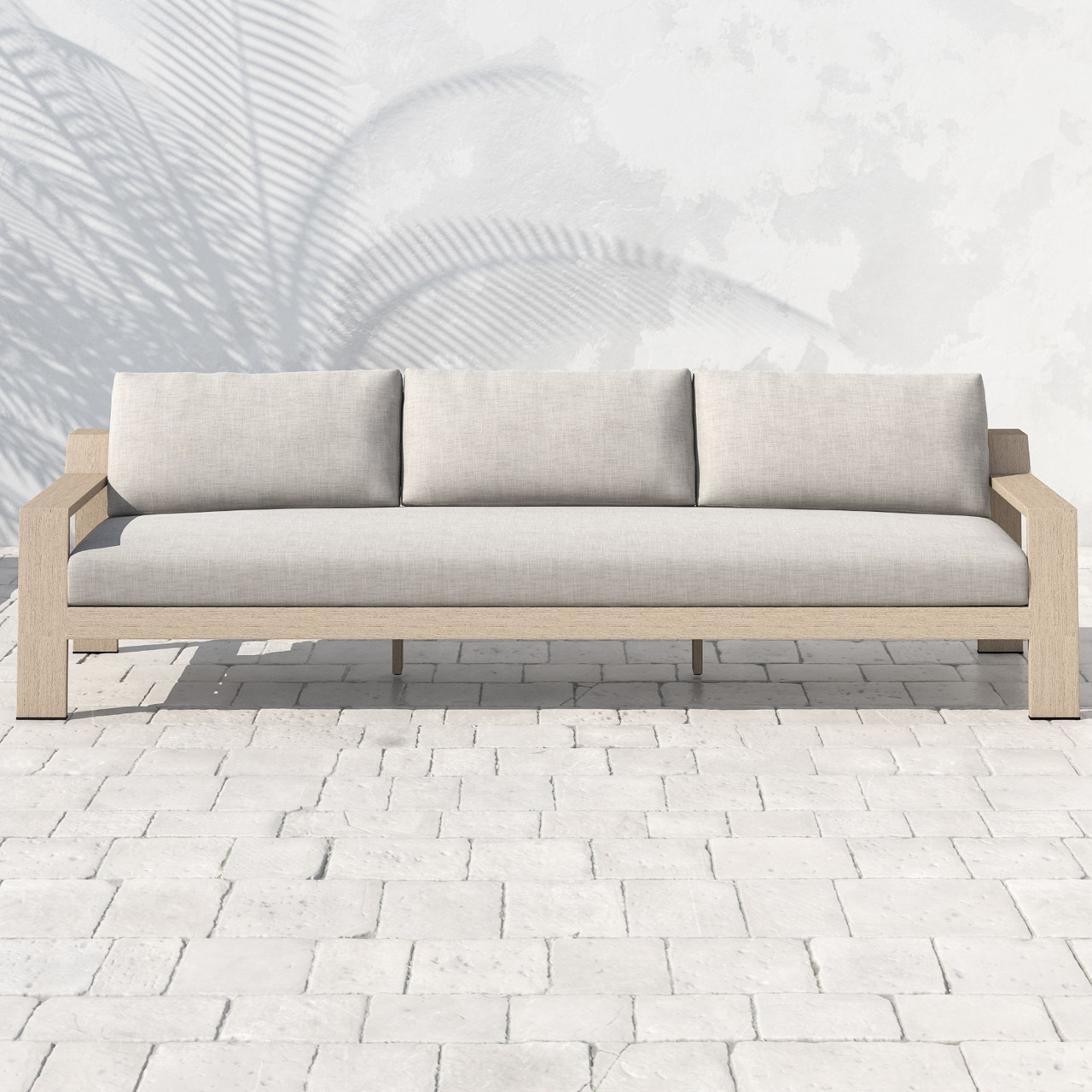 Monterey Brown Outdoor Sofa 106" Zin Home Fourhands