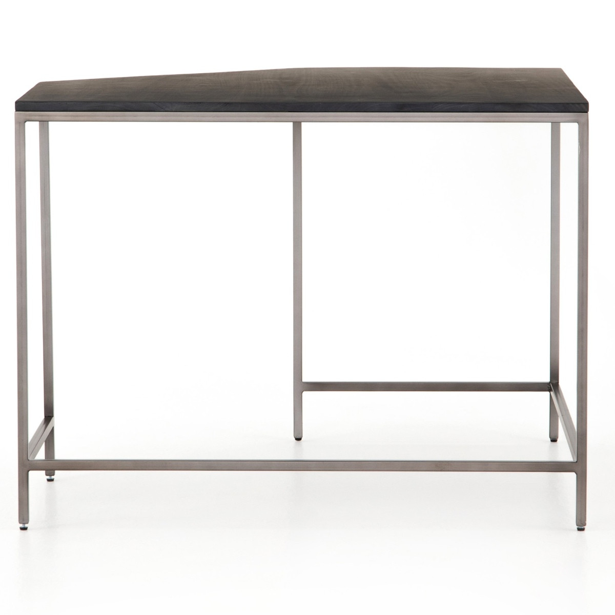 Fulton Trey Black Industrial Modular Corner Desk 41" Zin Home