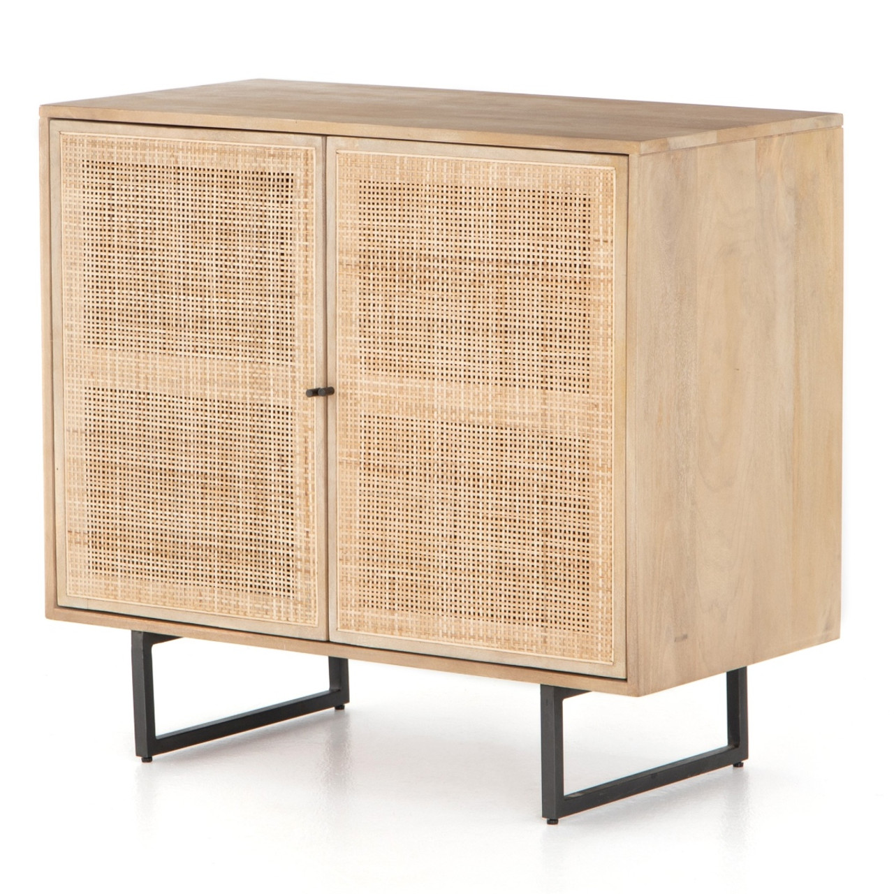 Audrey Woven Cane 2 Door Small Cabinet 35 Zin Home Iprs 039