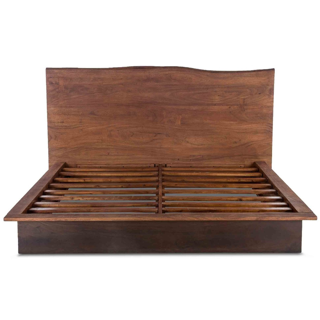 Malibu LiveEdge Queen Platform Bed Zin Home