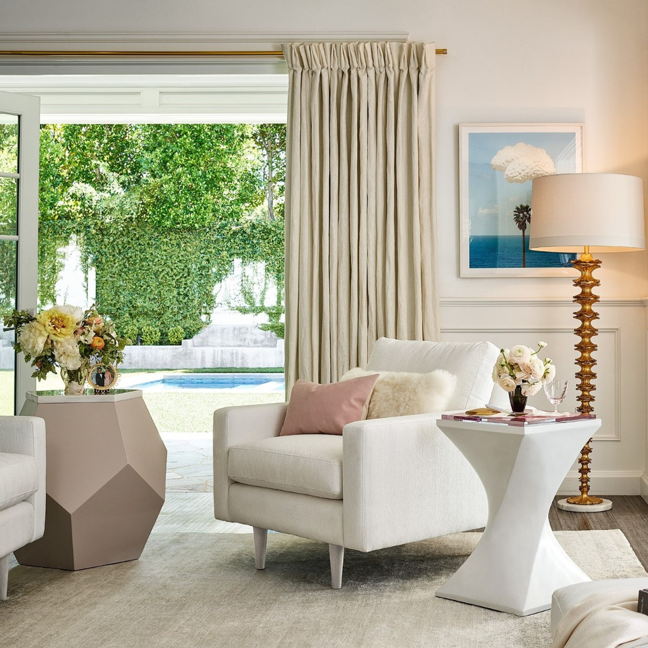 Brentwood Upholstered Accent Chair Zin Home