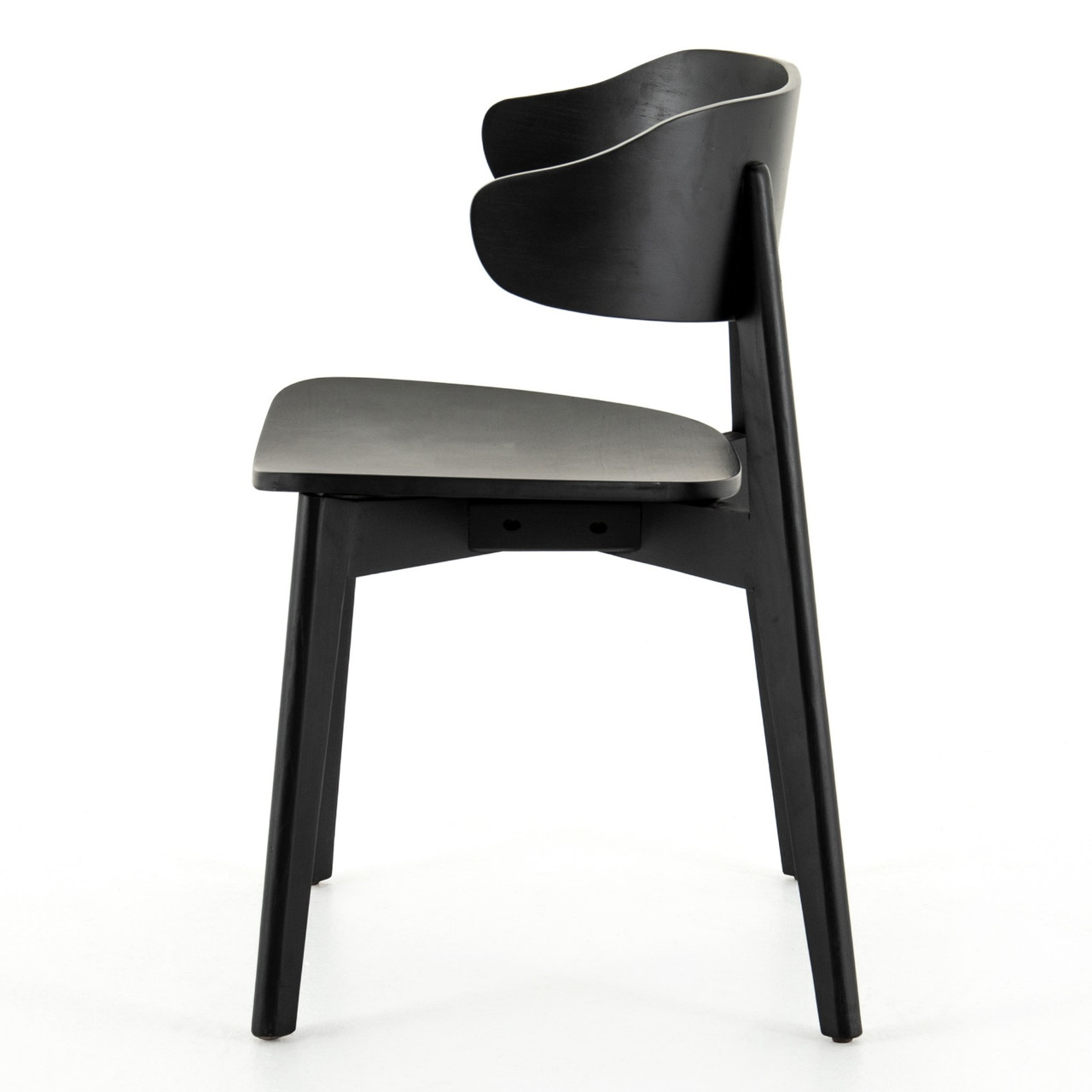 Franco Black Veneer Dining Chair | Zin Home