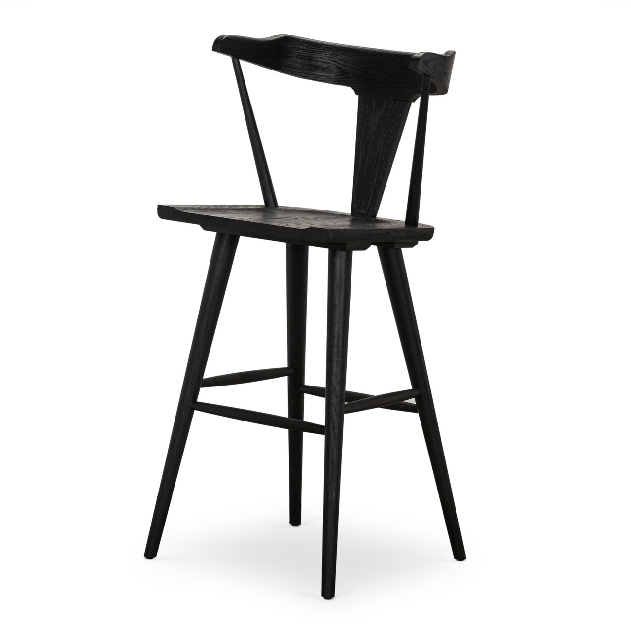 black oak stool