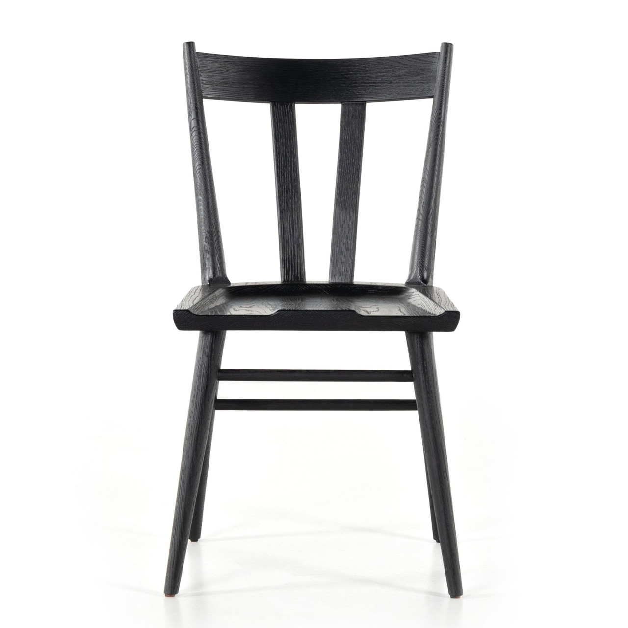 Gregory Black Oak Dining Chair Zin Home