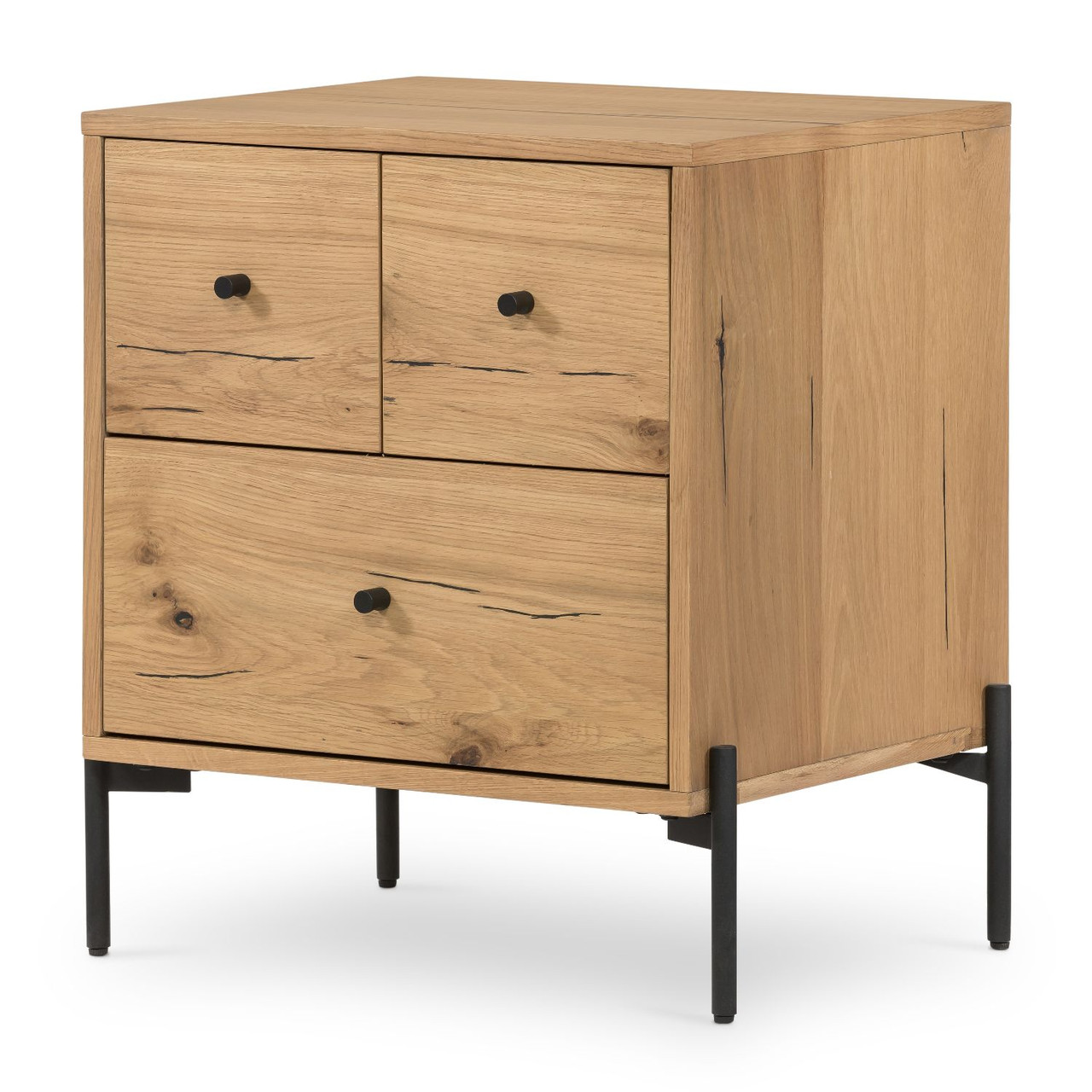 light oak nightstand