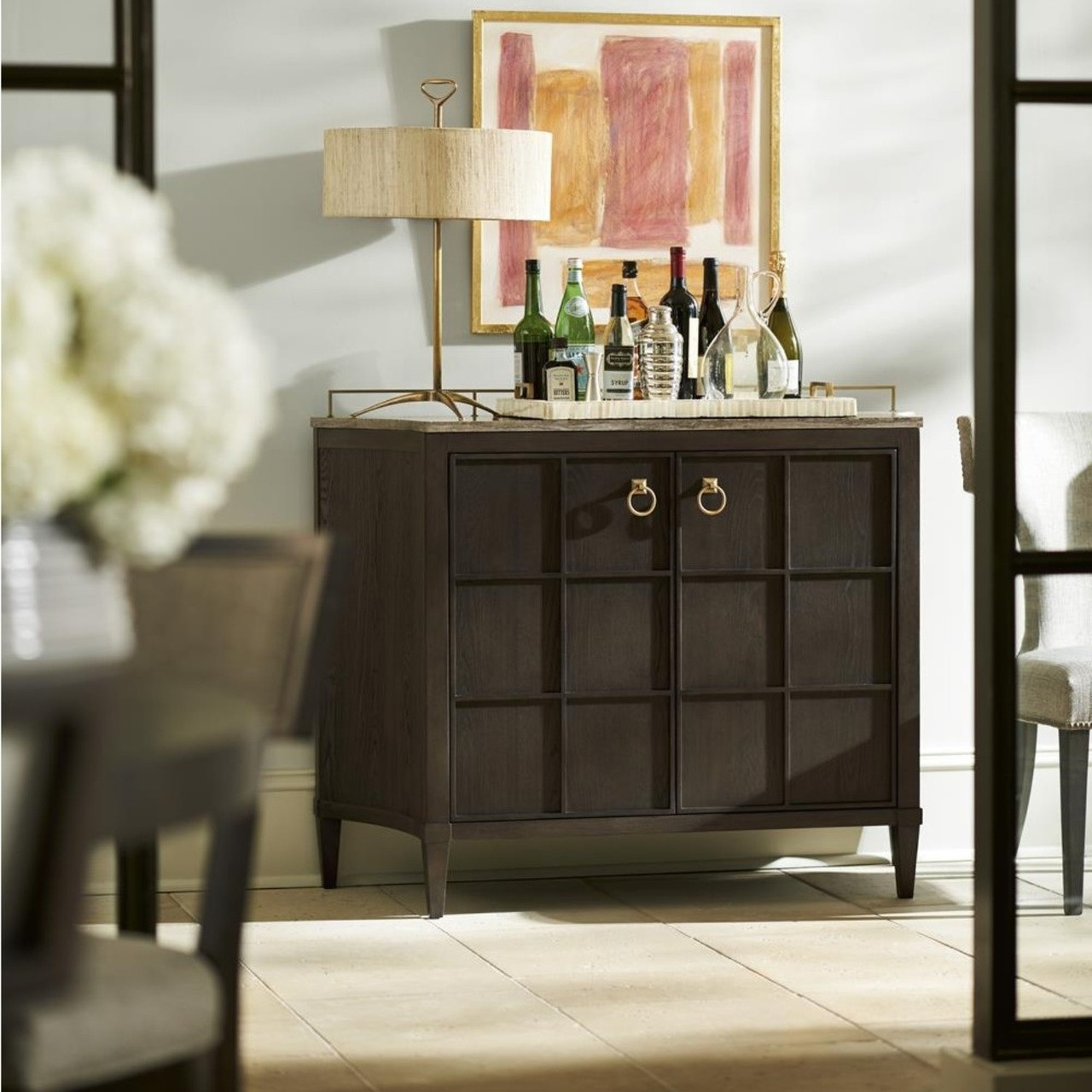 Soliloquy Stone Top Bar 48" Cocoa Zin Home