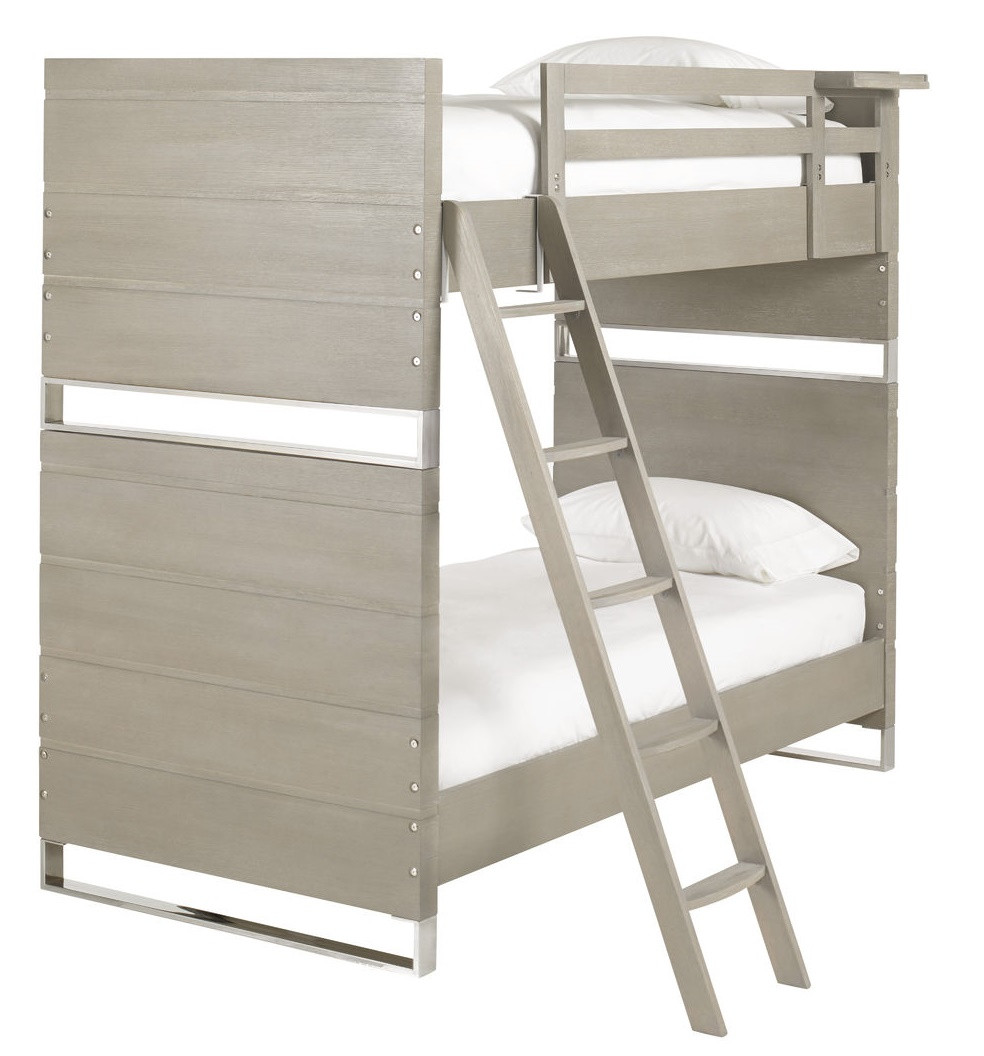 Grayson Modern Kids Twin over Twin Bunk Bed Zin Home