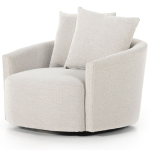 Chloe Delta Bisque Swivel Chair