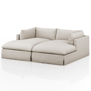 Habitat Valley Nimbus Double Chaise Sectional 87''