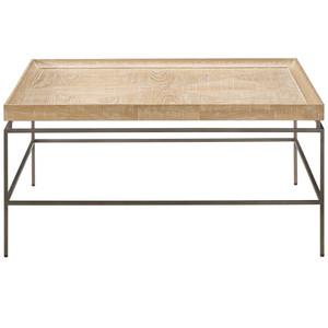 Modern Farmhouse Galen Oak Cocktail Table