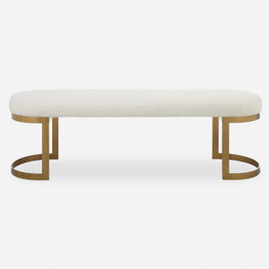 Infinity Gold Bench