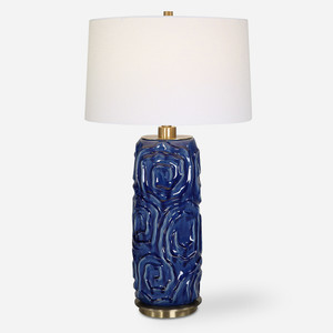 Zade Blue Table Lamp