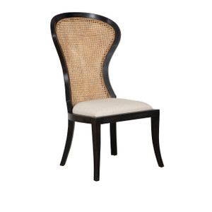 Black Adrina Side Chair - 25.25'