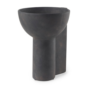 Sariah Black Ceramic Vase