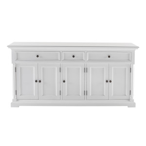 French Cottage Buffet with 5 Doors 71"