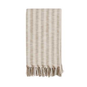 TC Linna Ivory/Natural Throw 50x70