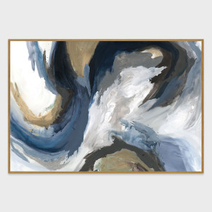 Ultra Marine II Canvas Art