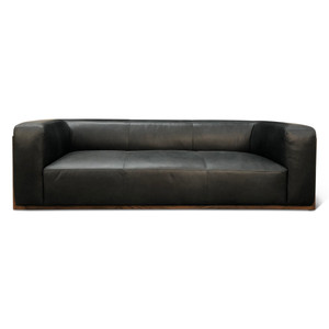 Harper Sofa in Charme Black Leather