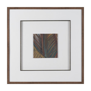 Patterned Silence III by Mercana Studio Hand Embelished Framed Artwork Matted under Glass