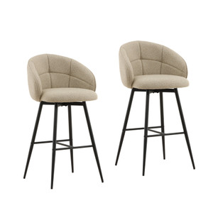 Ayla Bar Stool Set of 2 22"