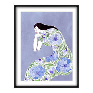 Lavender Woman I 15"