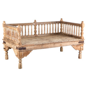 Antique Daybed Bench 74"