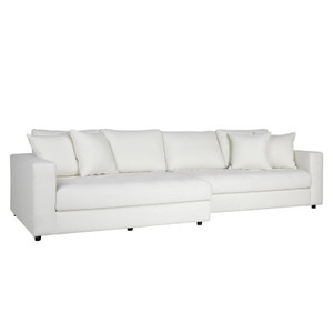 Maxine Chaise Sectional 128"
