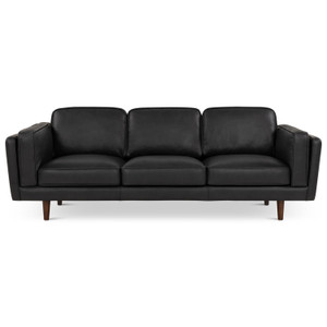 Brooklyn 90" Sofa - Black
