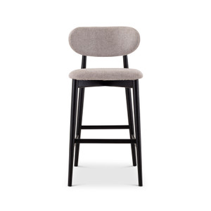Lucia Bar Stool - Harvest Jute Seat - Ebano Frame