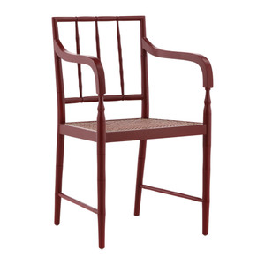 Red Reynolds Arm Chair - 23.25'