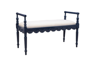 Blue Juliet Bench - 44.75'