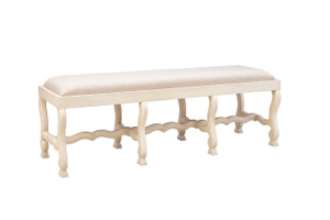 Cream Romeo Bench - 59'