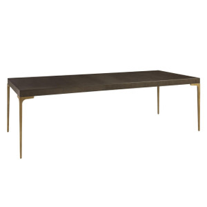 leg dining table extending tribeca turned oak french soliloquy brass
