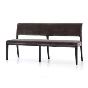 Sara Velvet Dining Bench Settee 71"