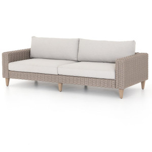 Remi Grey Woven Rope Outdoor Sofa