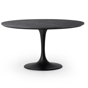 Aero Tulip Bluestone Top Round Dining Table 55"