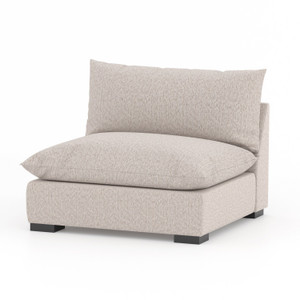 Westwood Modern Bayside Pebble Sectional Armless Chair