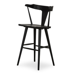 Ripley Black Oak Bar Stool