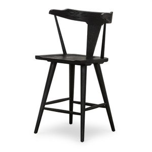 Ripley Black Oak Counter Stool