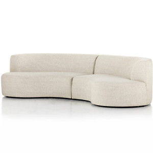 Opal Outdoor 2-Pc Curved Sectional