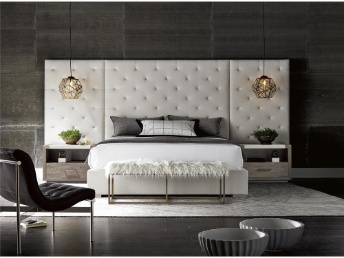 Design Trend Alert: Upholstered Extended Headboards