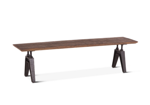 Carnegie Dining Bench 68" Bandsaw Teak