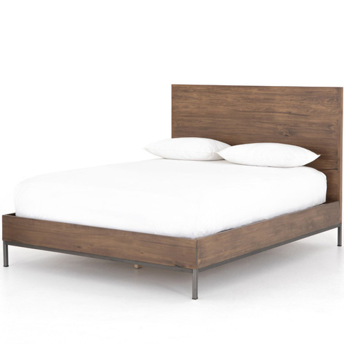 Trey Auburn Solid Wood Platform Bed