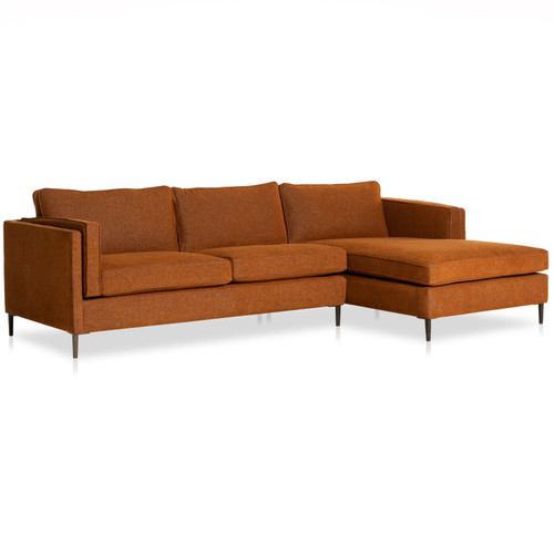 Emery Sutton Rust 2 Piece RAF Sectional