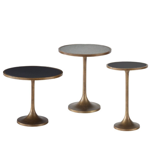 Curated Nouveau Bunching Tables Set of 3