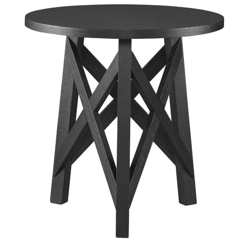 Modern Farmhouse Charcoal Cricket Table