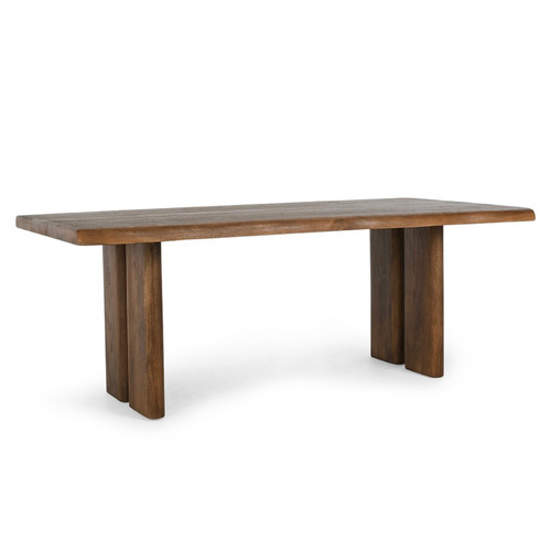 Holmes Solid Wood Dining Table 80"